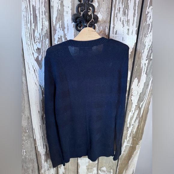Banana Republic Cardigan Navy with Gold Buttons size Small - Picture 4 of 5